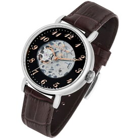 アーンショウ EARNSHAW 腕時計 メンズ 自動巻き アナログ表示 レザー 送料無料/込 父の日ギフト