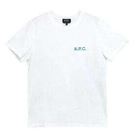 アーペーセー APC Tシャツ カットソー メンズ 半袖 クルーネック ロゴプリント Sサイズ COEVU COETL 送料無料/込 卒業祝入学祝プレゼント