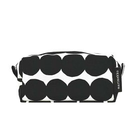 マリメッコ marimekko 化粧ポーチ 小物入れ コスメポーチ レディース 水玉柄 BK/WT TIISE RASYMATTO COSMETIC BAG 送料無料/込 父の日ギフト