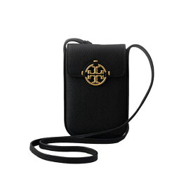 トリーバーチ TORY BURCH ショルダーバッグ フォーンケース フォーンショルダー レディース レザー 斜めがけ ロゴ ブラック系 MILLER PHONE CROSSBODY 送料無料/込 父の日ギフト