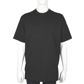 ワイスリー Y-3 Tシャツ カットソー メンズ 半袖 クルーネック ロゴ ブラック系 Lサイズ RELAXED SS TEE 送料無料/込 卒業祝入学祝プレゼント