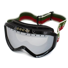 グッチ GUCCI ゴーグル スキーマスク スノーボードマスク メンズ レディース ユニセックス 国内正規品 ロゴ スノボ シルバー×ブラック×グリーン 送料無料/込 父の日ギフト