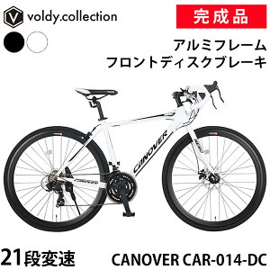 �O���x�����[�h ���[�h�o�C�N ���]�� �����i�y�w��G���A���������z�V�}�m21�i�ϑ� 27�C���`���� 700C 700×28C �y�� �A���~�t���[�� �t�����g�f�B�X�N�u���[�L �J�m�[�o�[ �l�� CANOVER CAR-014-DC