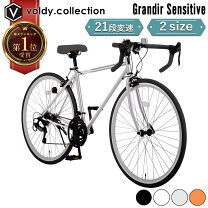楽天市場】ロードバイク（カラーシルバー）（自転車・サイクリング 