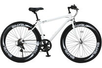 楽天市場】白（カラーホワイト）（クロスバイク｜自転車・サイクリング 