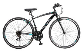 【安心の組立済み出荷】自転車 クロスバイク 完成品 700×28C シマノ21段変速 ネクスタイル NEXTYLE NX-CR001 ブラック ホワイト