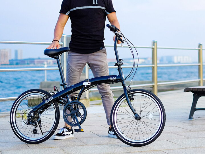 楽天市場】折りたたみ自転車 20インチ シマノ6段変速 軽量 アルミ 