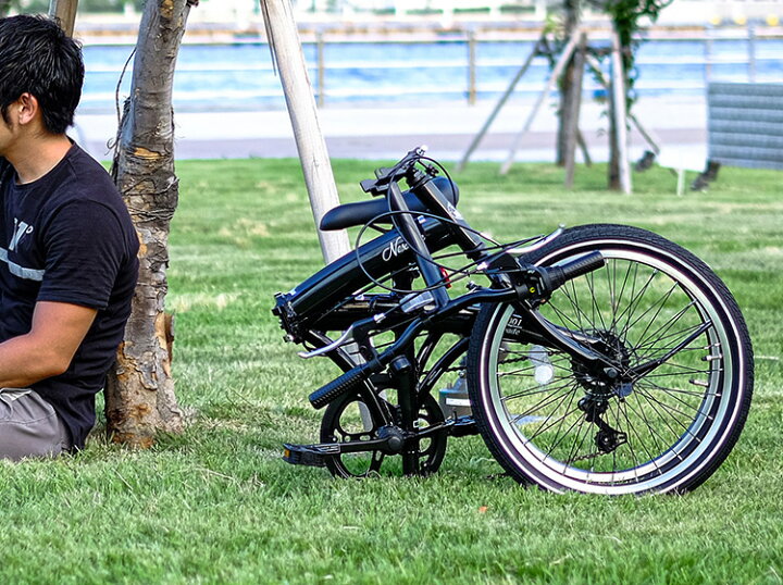 楽天市場】折りたたみ自転車 20インチ シマノ6段変速【メーカー直営店 