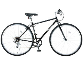【安心の組立済み出荷】クロスバイク 完成品 自転車 700×28C シマノ7段変速 Vブレーキ 軽量 組立済 レイチェル Raychell CR-7007R 初心者 女性 通勤 通学 おしゃれ シンプル ブラック ホワイト