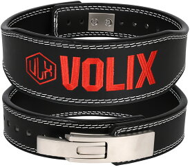 VOLIX レバーアクションベルト ナロータイプ【待ち時間0秒のワンタッチ着脱】トレーニングベルト 筋トレ スクワット デッドリフト ベンチプレス