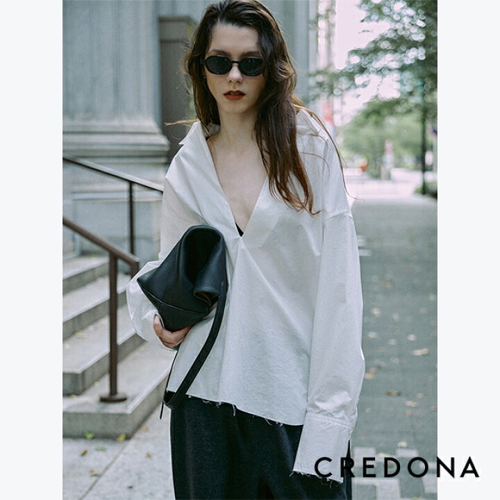 楽天市場】クレドナ CREDONA スキッパーシャツ 【THE C】 SKIPPER 