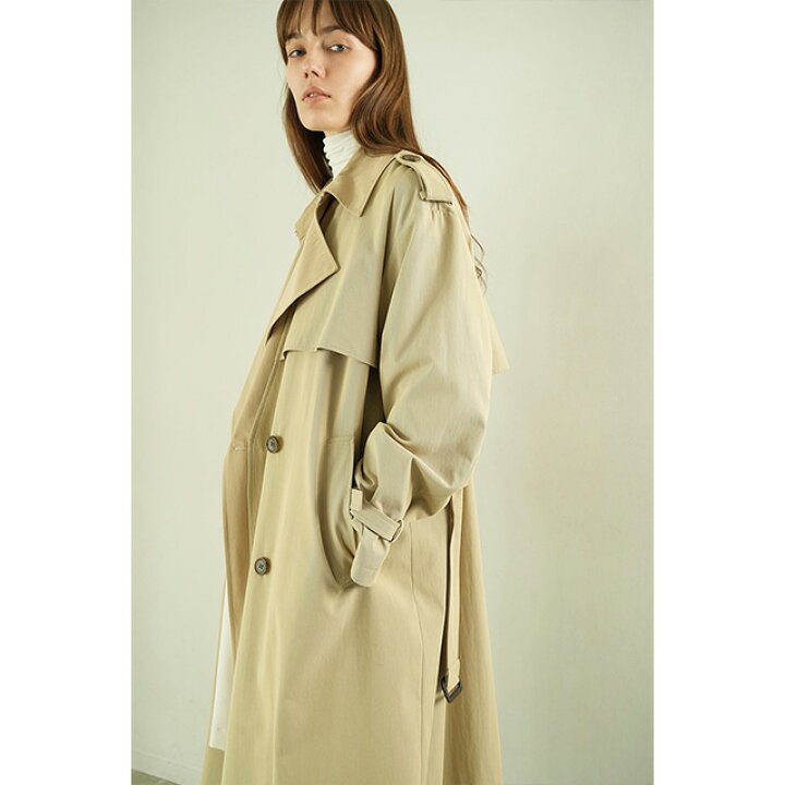 楽天市場】クラネ CLANE レイヤー ロング トレンチコート LAYER LONG  