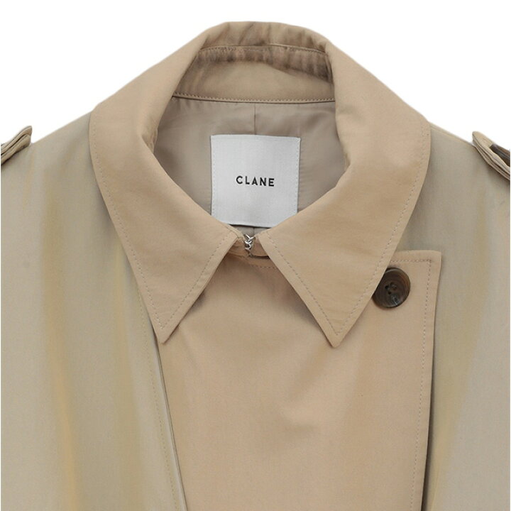 楽天市場】クラネ CLANE レイヤー ロング トレンチコート LAYER LONG 