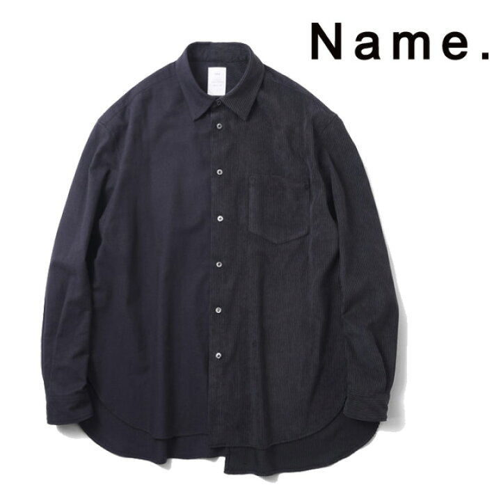 楽天市場】Name. ネーム アシンメトリー ラウンド カット シャツ 