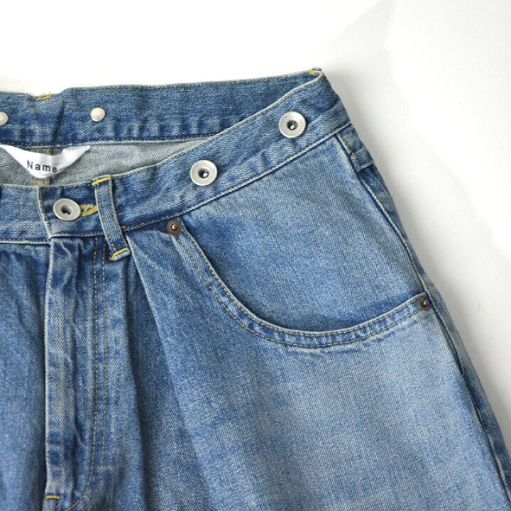 楽天市場】Name. ネーム スラブ デニム バギー パンツ SLUB DENIM 