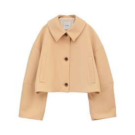 クラネ CLANE バルキー スリーブ クロップド ジャケット BULKY SLEEVE CROPPED JACKET ショートジャケット レディース 【2024 新作】