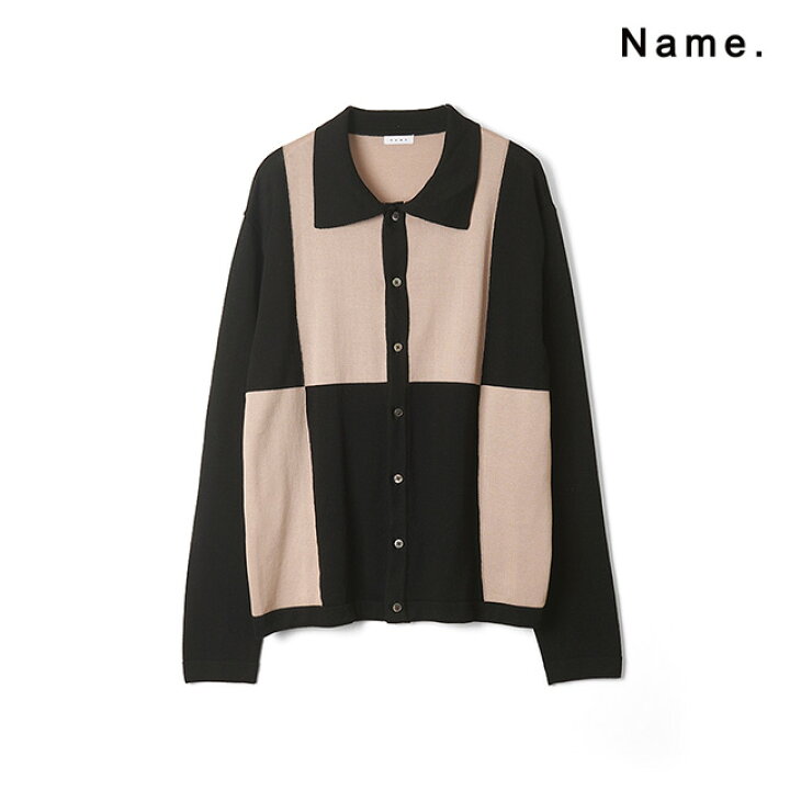 セーター ニット ALL BLUES BUTTON UP なぶ SWEATER メンズ