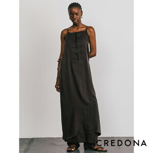 �N���h�i CREDONA �L���v�� �}���_���� �h���X CUPRO MANDARIN DRESS �`���C�i�h���X �f�B�e�B�[�� �����O �y2025 �V��z