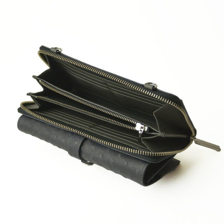 楽天市場】M.U.L. エムユーエル レザーウォレットショルダー 本革  