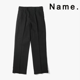 Name. ネーム デニム ストレート スラックス DENIM STRAIGHT SLACKS ワンウォッシュ メンズ 【2022 新作】【15:00までのご注文で即日配送】 プレゼント ギフト