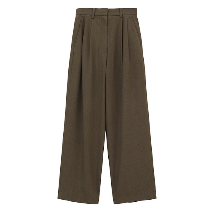 楽天市場】クラネ CLANE ベーシック タック パンツ BASIC TUCK PANTS  