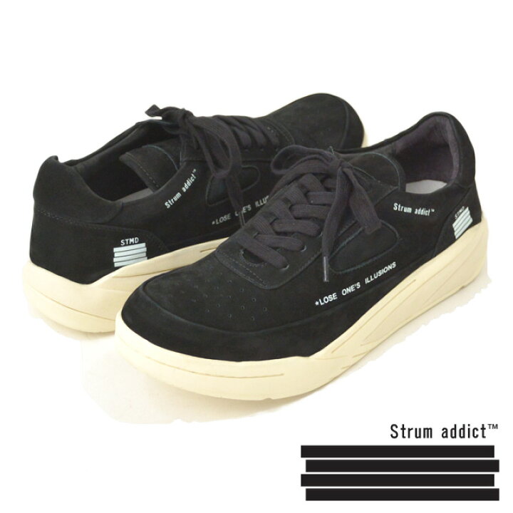 楽天市場】strum addict ストラムアディクト LEATHER SNEAKER  