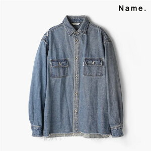 Name. �l�[�� ARP �����C�N �f�j�� �{�b�N�X �V���c ARP REMAKE DENIM BOX SHIRT �����Y �y2023 �V��z�y15:00�܂ł̂������ő����z���z �v���[���g �M�t�g