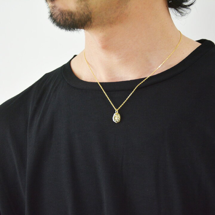 楽天市場】シンパシーオブソウル ネックレス サン プレート 1.3mm 45cm 