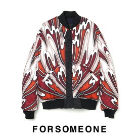 FORSOMEONE フォーサムワン TN ボンバー ジャケット TN BOMBER JACKET アウター MA1 リバーシブル メンズ 【2022 新作】【15:00までのご注文で即日配送】 プレゼント ギフト