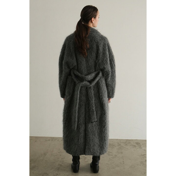 楽天市場】クラネ CLANE ロング シャギー レディ マキシ コート LONG 