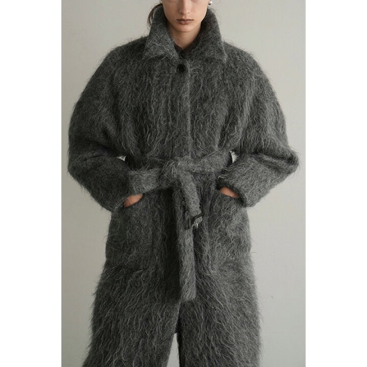 楽天市場】クラネ CLANE ロング シャギー レディ マキシ コート LONG 