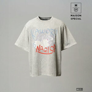 �yEVANGELION for MAISON SPECIAL�z �G���@���Q���I�� × ���]���X�y�V���� Prime-Over Crew Neck Graphic T-Shirt �v���C���I�[�o�[�N���[�l�b�N �O���t�B�b�N �J���� T�V���c �y2026 �V��z�y15:00�܂ł̂�������