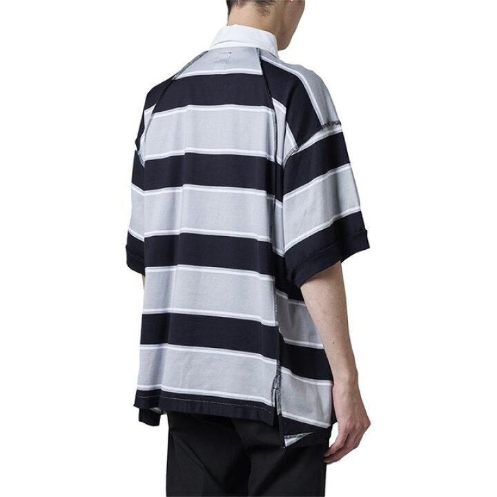 楽天市場】ネーム Name. オーバーサイズ ラグビーシャツ OVERSIZED H/S 
