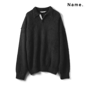 Name. ネーム モヘア スキッパー プルオーバー MOHAIR SKIPPER PULL OVER 長袖 ニット メンズ 【2023 新作】【15:00までのご注文で即日配送】 プレゼント ギフト