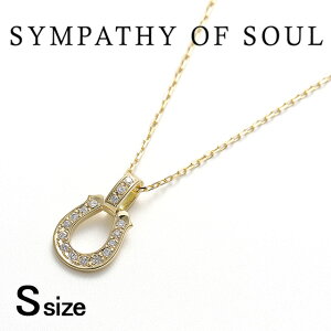 VpV[Iu\E N2310Y8D 0.9mm X[bNXz[XV[y_g w/_Ch+XNGA`F[ K18CG[S[h Small Lux Horseshoe Pendant w/Dia+Square Chain K18YG Y fB[X