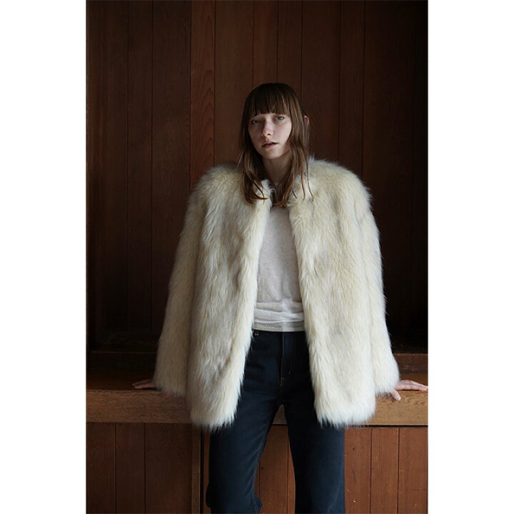 CLANEエコファーコート/クラネエコファーコート - 毛皮・ファーコート 