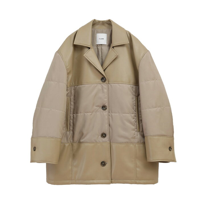 楽天市場】クラネ CLANE レザー スウィッチング オーバー ジャケット 