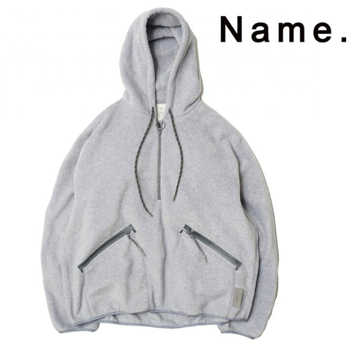 楽天市場】Name. ネーム フリース ハーフジップ フーデッド セーター 