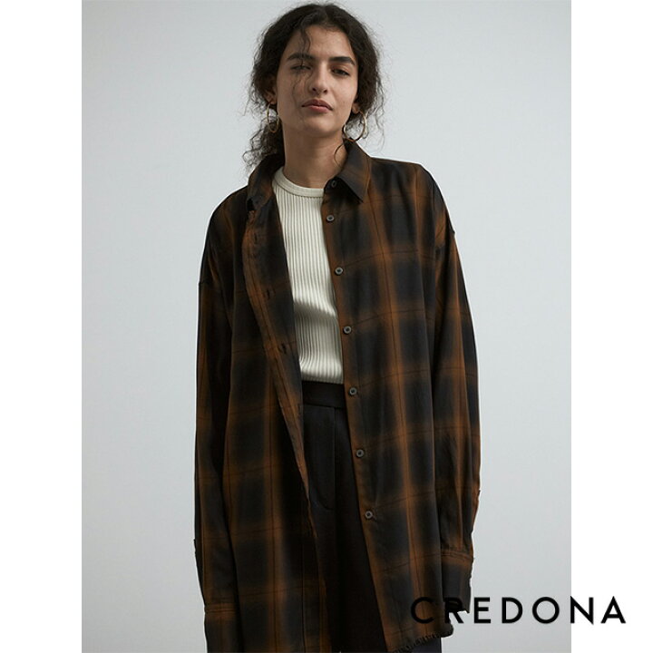 楽天市場】クレドナ CREDONA ローム チェック シャツ ROME CHECK 