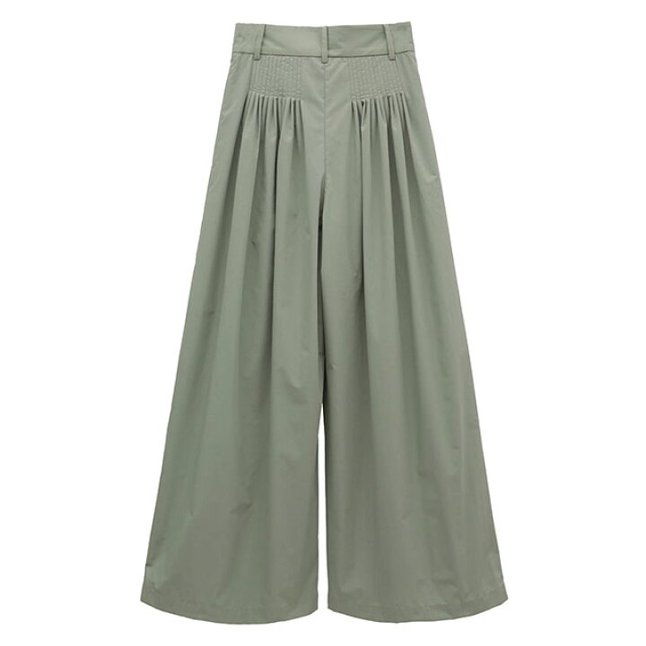 楽天市場】クラネ CLANE タックデザイン ワイド パンツ TUCK DESIGN  