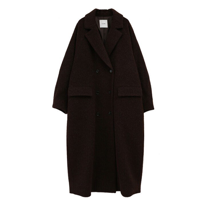 楽天市場】クラネ CLANE ダブル ウール ロング コート DOUBLE WOOL 
