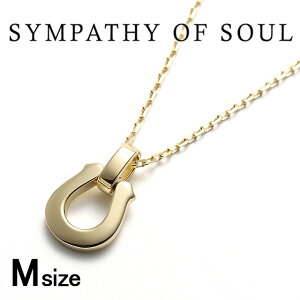 VpV[Iu\E N2301Y8 1.3mm ~fBAz[XV[y_g+XNGA`F[ K18CG[S[h Medium Horseshoe Pendant + Square Chain K18YG Y fB[X jZbNX sympathy of soul 