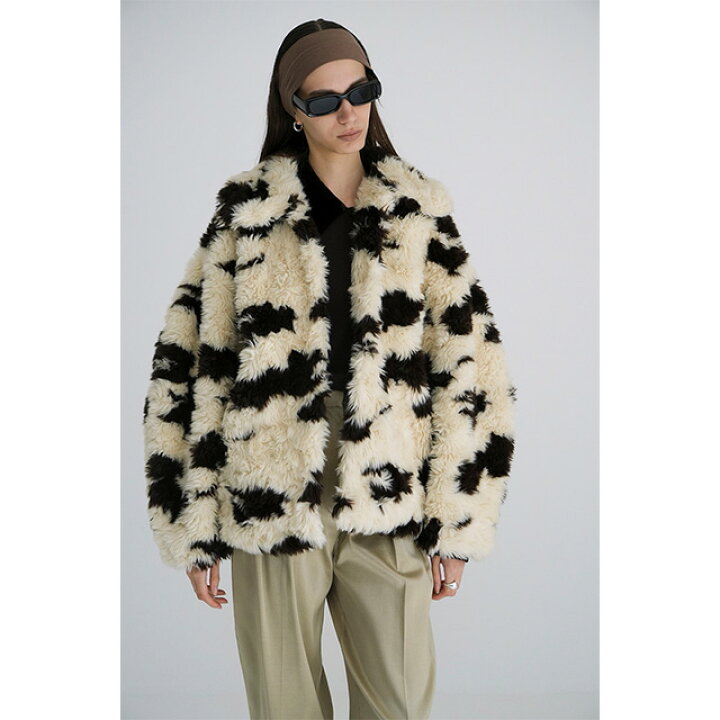 楽天市場】クラネ CLANE カウ ボア ブルゾン COW BOA BLOUSON アウター 