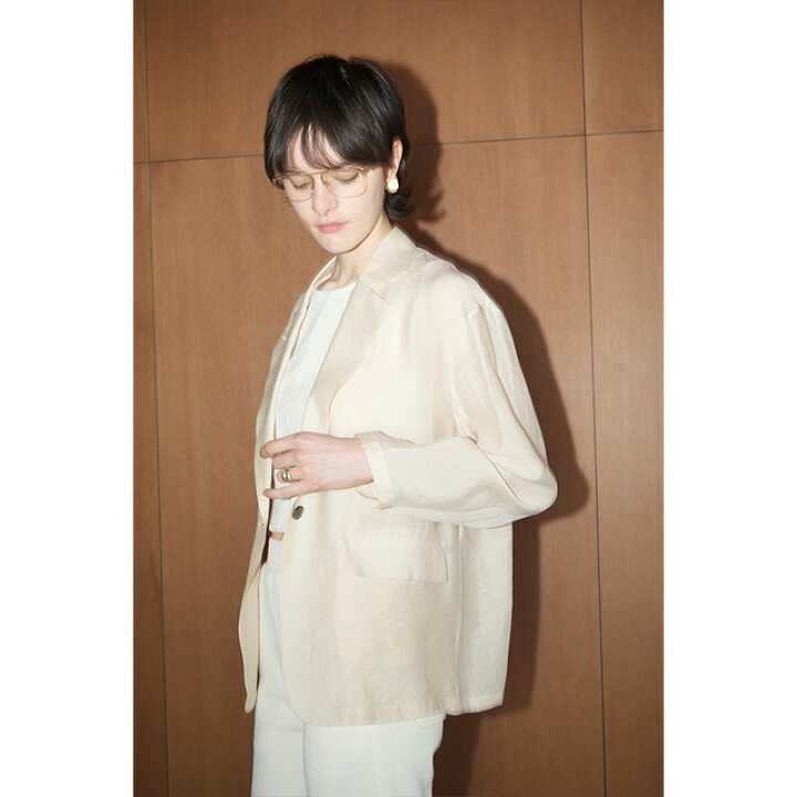 楽天市場】クラネ CLANE シアー テーラード シャツ SHEER TAILORED  