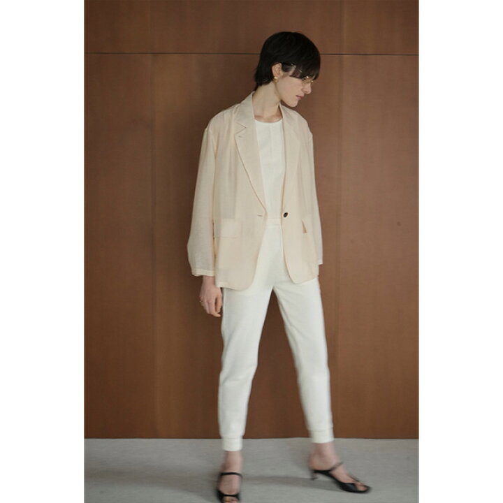 楽天市場】クラネ CLANE シアー テーラード シャツ SHEER TAILORED 
