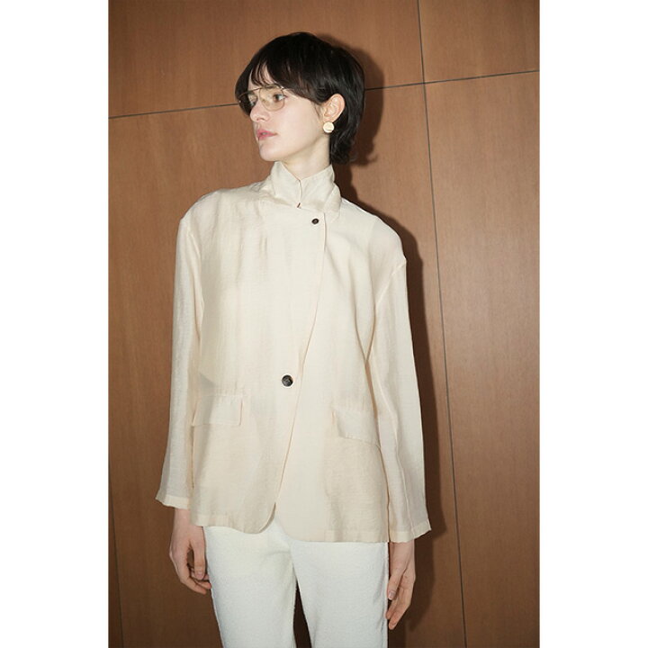 楽天市場】クラネ CLANE シアー テーラード シャツ SHEER TAILORED 