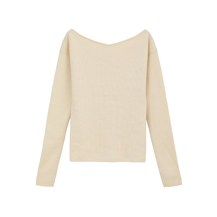 楽天市場】クラネ CLANE 2ウェイ V ネック ニットトップス 2WAY V NECK 