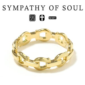 VpV[Iu\E TCY#7`#23 126500(ō)` z[XV[N O K18CG[S[h sympathy of soul Horseshoe Link Ring K18YG w jZbNX ANZT[ Mtg