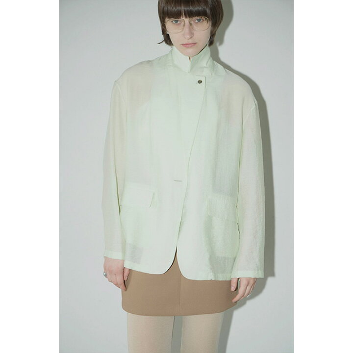 楽天市場】クラネ CLANE シアー テーラード シャツ SHEER TAILORED 
