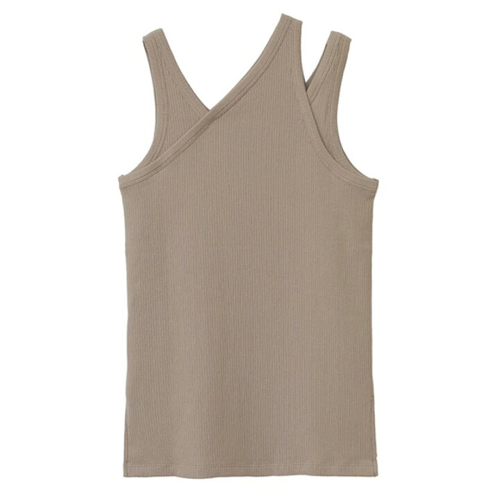 楽天市場】クラネ CLANE ワンショルダー タンクトップ ONE SHOULDER 